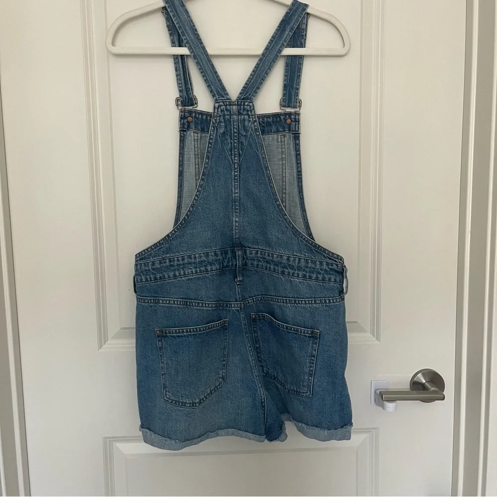 Madewell Adirondack Jean Short Overalls - Picture 8 of 8